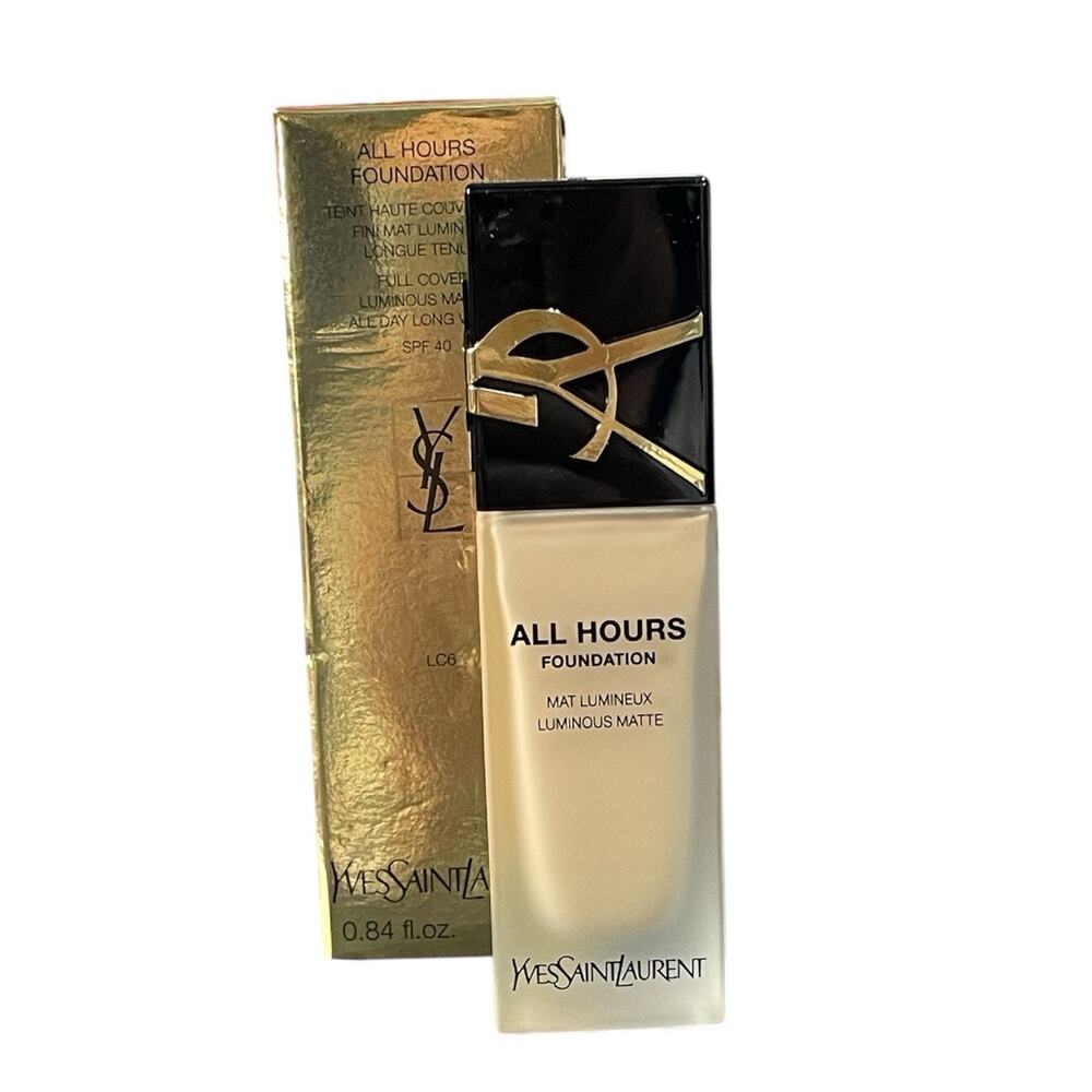 YSL All Hours Full Coverage Foundation LC6 New